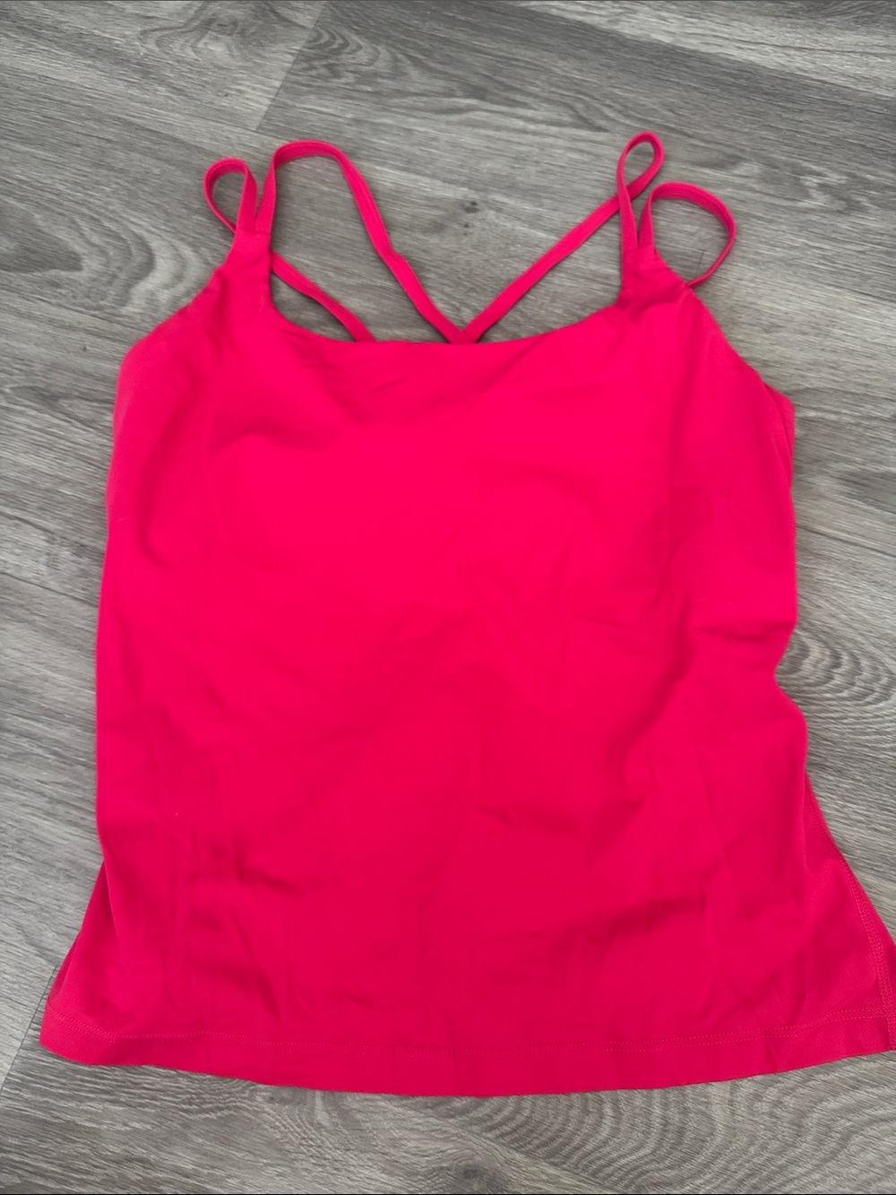 Women’s Pink Strappy Tank Top